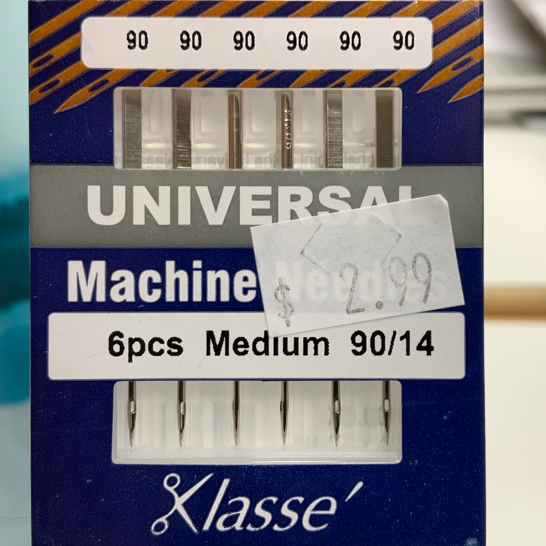Klasse' Universal Machine Needle 90/14 – Leabu Sewing Center